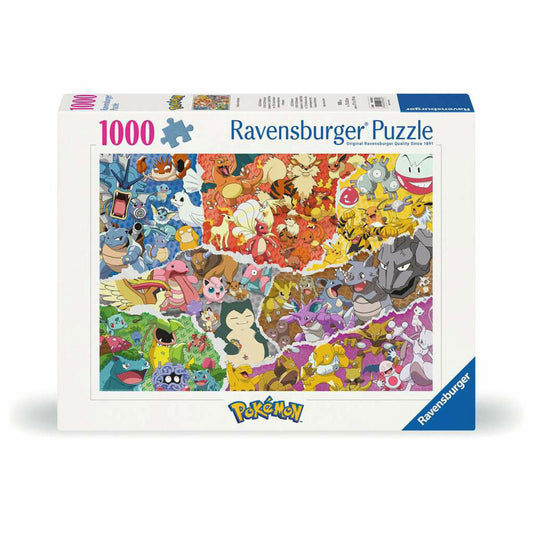 Ravensburger Puzzle Pokémon Abenteuer, Erwachsenenpuzzle, 1000 Teile, 12000832