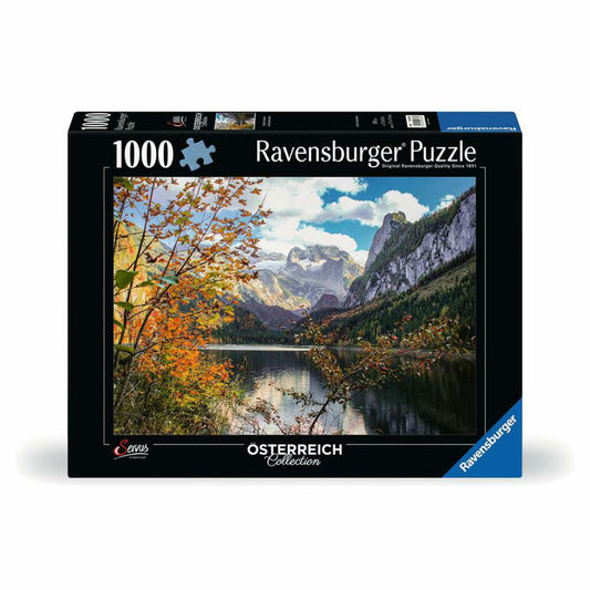 Ravensburger Puzzle Vorderer Gosausee, Erwachsenenpuzzle, 1000 Teile, 12000834