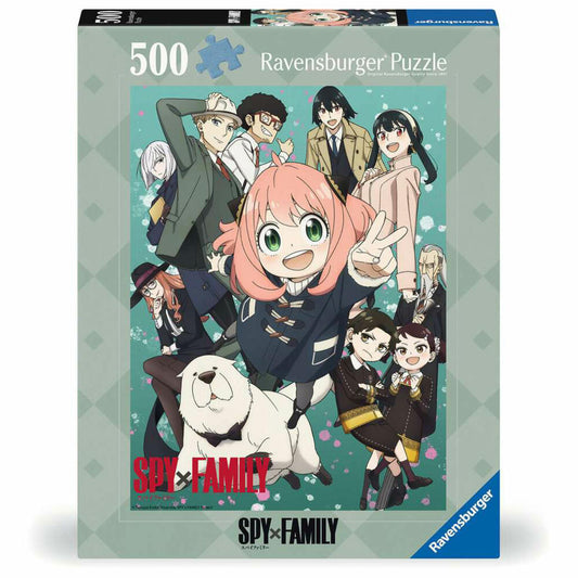 Ravensburger Puzzle Spy X Family, Erwachsenenpuzzle, 500 Teile, 12001198