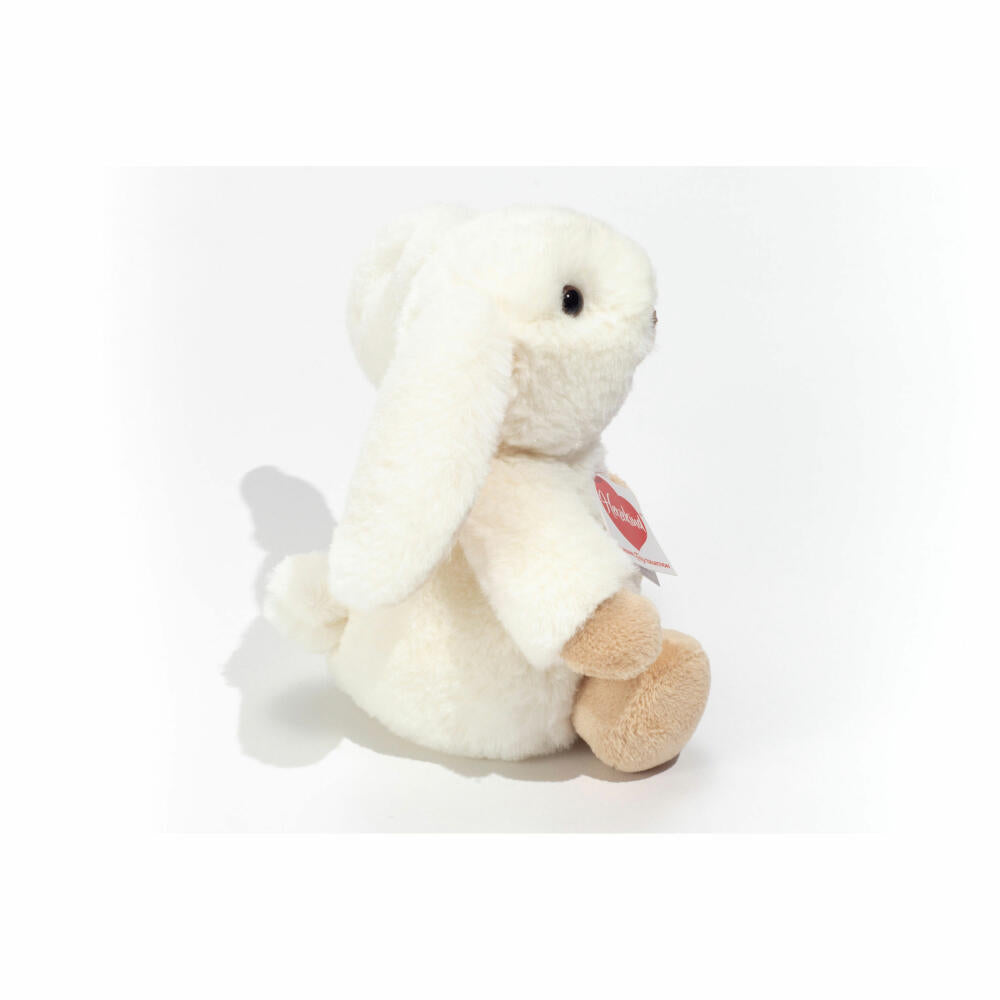 Teddy Hermann Häschen Poppi, Kuscheltier, Stofftier, Plüschtier, Hase, Plüsch, Weiß, 15 cm, 938569