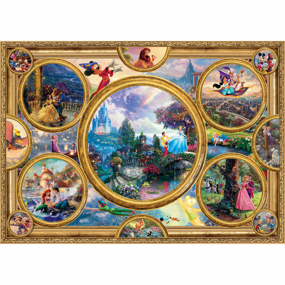 Schmidt Spiele Thomas Kinkade Disney Dreams Collection, 2000 Teile, Erwachsenenpuzzle, Puzzle, Steckpuzzle, 59607