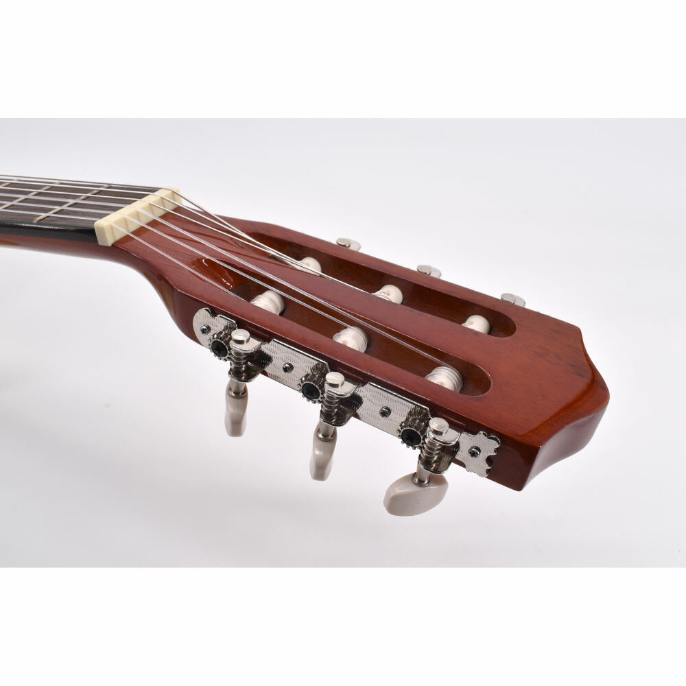 Voggenreiter Kindergitarren-Set, 2-tlg., Konzertgitarre 1/2, Volt Notenständer NS-100, Kinder Gitarre