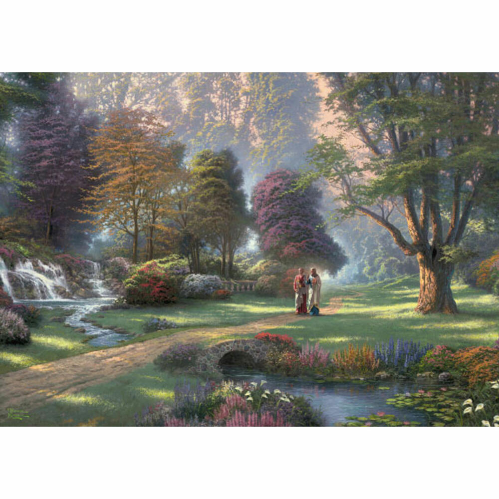 Schmidt Spiele Spirit Weg des Glaubens, Thomas Kinkade, Puzzle, Erwachsenenpuzzle, 1000 Teile, 59677