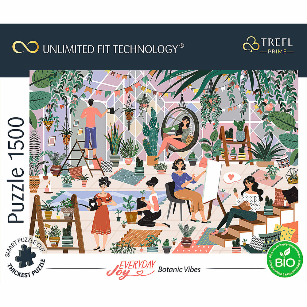 Trefl Puzzle UFT Botanische Stimmung, 1500 Teile, 85 x 58 cm, 26205