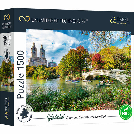 Trefl Puzzle UFT Wanderlust: Central Park, New York, 1500 Teile, 85 x 58 cm, 26194