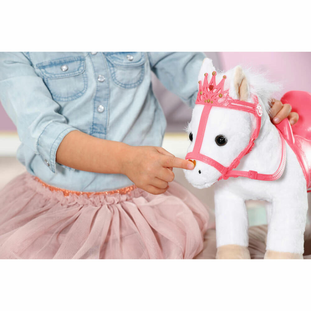 Zapf Creation Baby Annabell Little Sweet Pony, mit Funktion, Puppenzubehör, Puppen Zubehör, Pferd, 705933