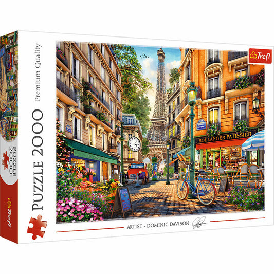 Trefl Puzzle Nachmittag in Paris, 2000 Teile, 96.1 x 68.2 cm, 27121