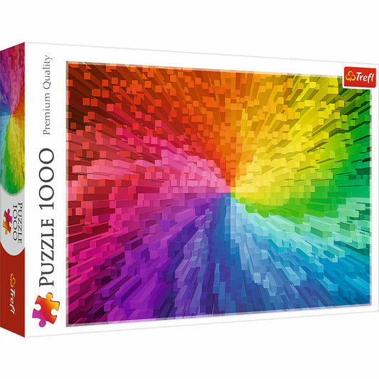 Trefl Puzzle Farbverlauf, Gradient, 1000 Teile, 68.3 x 48 cm, 10666