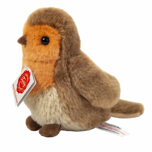 Teddy Hermann Rotkehlchen, Kuscheltier, Stofftier, Plüschtier, Vogel, Waldtier, Plüsch, 15 cm, 941712