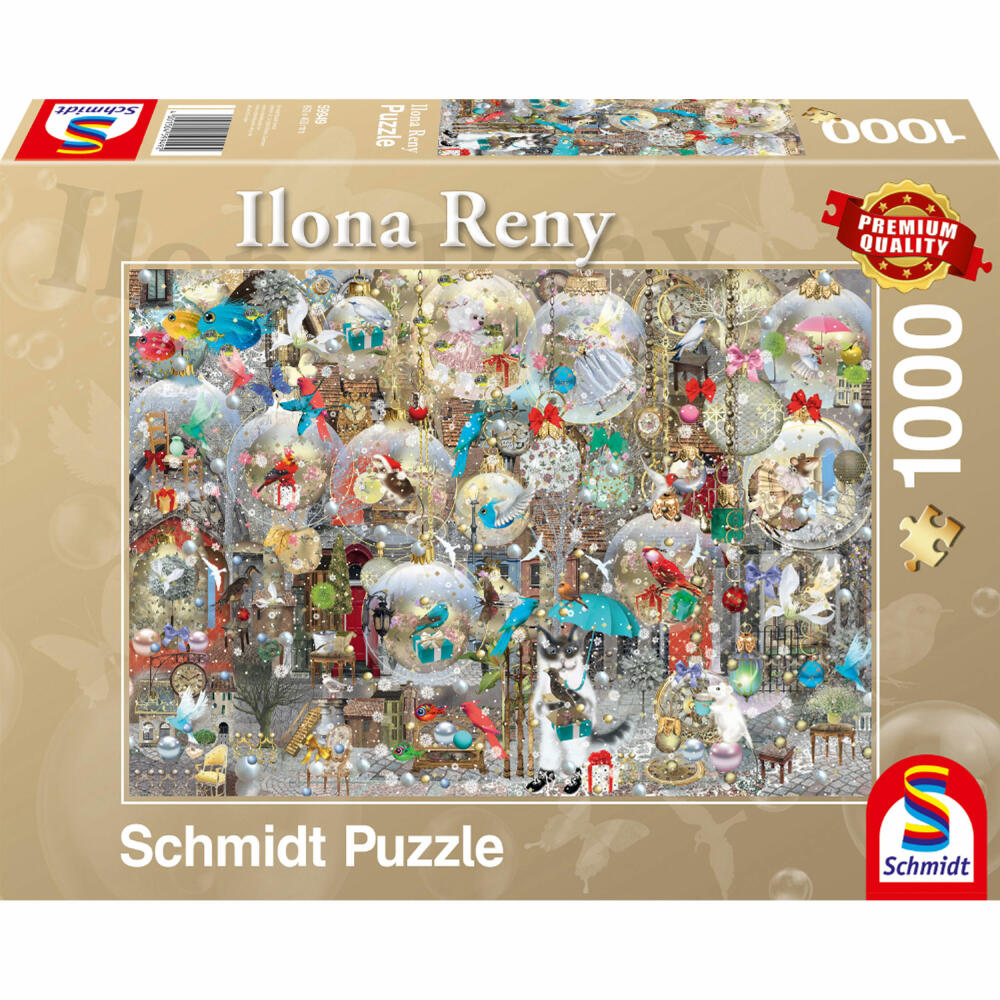 Schmidt Spiele Traumhaftes Dekor, Ilona Reny, Puzzle, Erwachsenenpuzzle, 1000 Teile, 59949