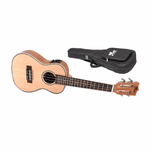 Voggenreiter VOLT Ukulele Texas Concerto EQ/24, Gitarre, Akustikgitarre, Instrument, ab 10 Jahren, 1272