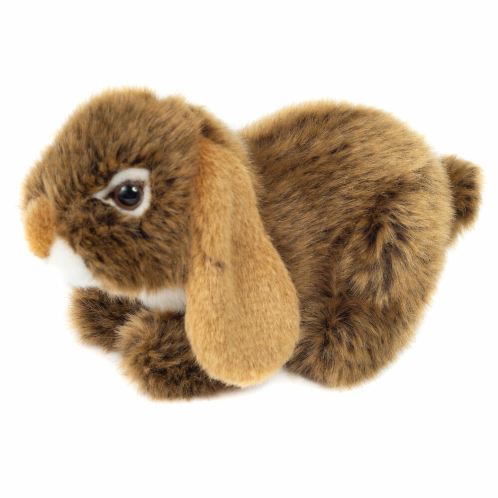 Teddy Hermann Widderkaninchen, Kuscheltier, Stofftier, Plüschtier, Kaninchen, Hase, Plüsch, Braun, 18 cm, 937296