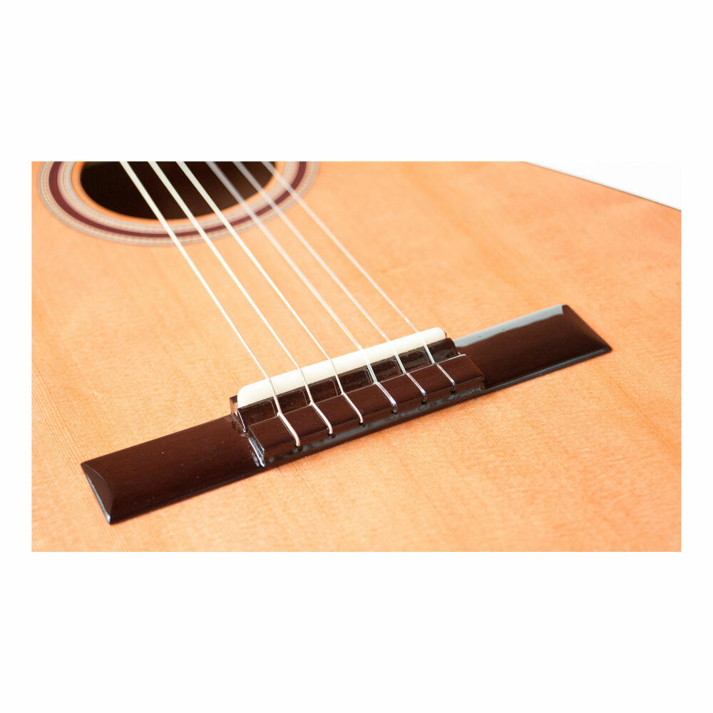 Voggenreiter Gitarren Set, 2-tlg., Konzertgitarre Student KG-1000 3/4, Gitarrenständer GS-100, Akustik Gitarre