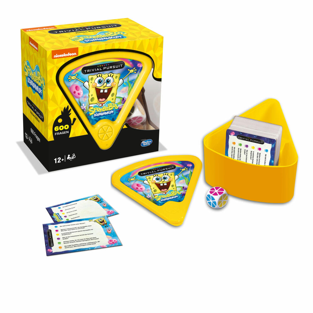 Winning Moves Trivial Pursuit Spongebob, Kartenspiel, Quizspiel, Gesellschaftsspiel, Wissensspiel, 47322