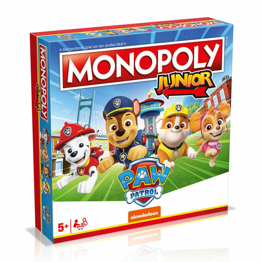 Winning Moves Monopoly Junior - Paw Patrol, Brettspiel, Kinderspiel, Gesellschaftsspiel, ab 4 Jahren, WM04163-GER-6