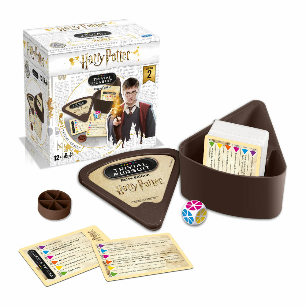 Winning Moves Trivial Pursuit Harry Potter Vol. 2, Kartenspiel, Quizspiel, Gesellschaftsspiel, Wissensspiel, 11880