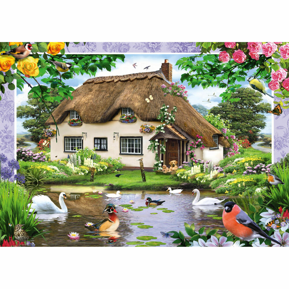 Schmidt Spiele Romantisches Landhaus, Standard Puzzle, Erwachsenenpuzzle, 500 Teile, 58974