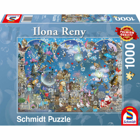 Schmidt Spiele Blauer Nachthimmel, Ilona Reny, Puzzle, Erwachsenenpuzzle, 1000 Teile, 59947