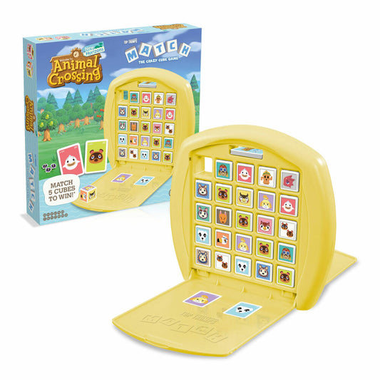 Winning Moves Top Trumps Match Animal Crossing, Würfelspiel, Gesellschaftsspiel, Würfel Spiel, Kinderspiel, 44950