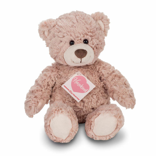 Teddy Hermann Teddy Pepper, Kuscheltier, Stofftier, Plüschtier, Teddybär, Plüsch, Rosa Rose, 30 cm, 93887