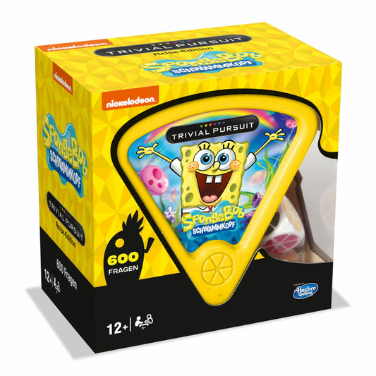 Winning Moves Trivial Pursuit Spongebob, Kartenspiel, Quizspiel, Gesellschaftsspiel, Wissensspiel, 47322