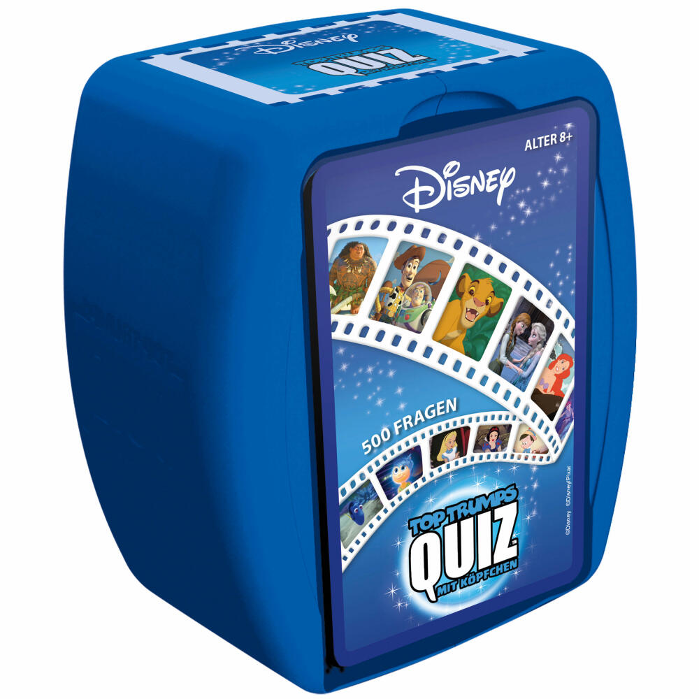 Winning Moves Top Trumps Quiz Disney Classic, Quizspiel, Gesellschaftsspiel, Wissensspiel, 62769