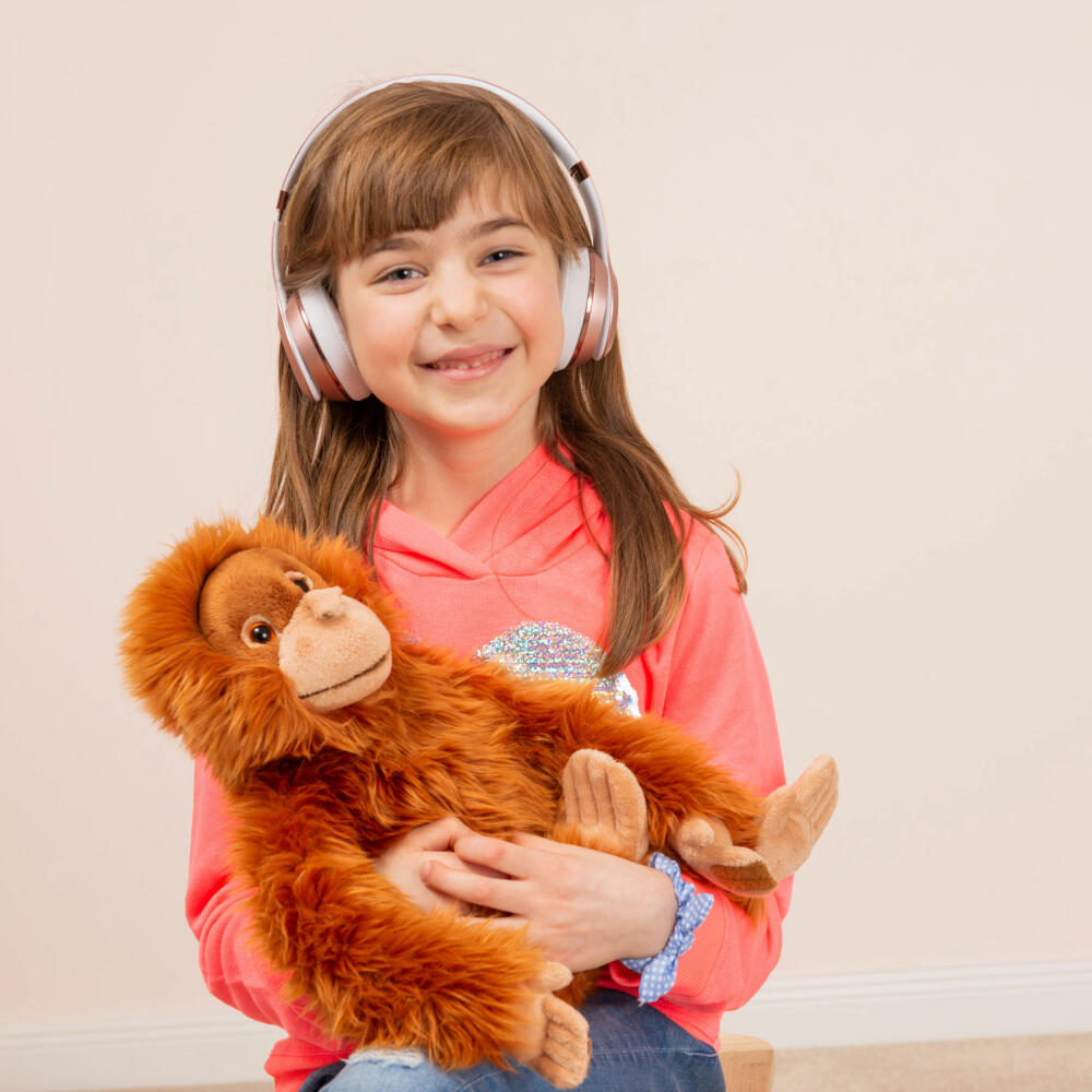 Teddy Hermann Collection Orang Utan Sitzend, Kuscheltier, Stofftier, Plüschtier, Wildtier, Affe, Braun, 40 cm, 929468