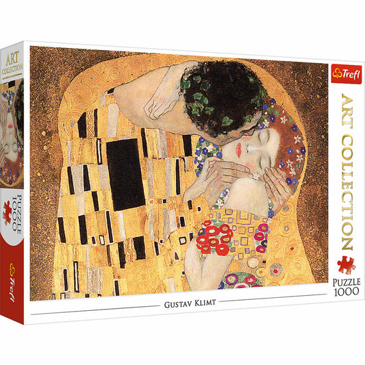 Trefl Puzzle Gustav Klimt - Der Kuss, 1000 Teile, 68.3 x 48 cm, 10559