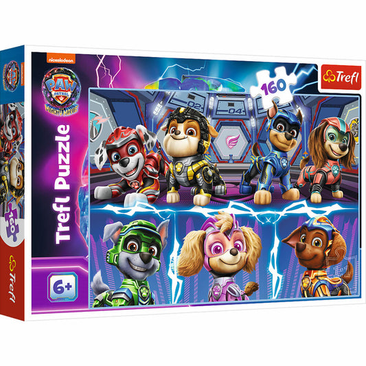 Trefl Puzzle Paw Patrol Film, Kinderpuzzle, 160 Teile, 41 x 27.5 cm, 15417