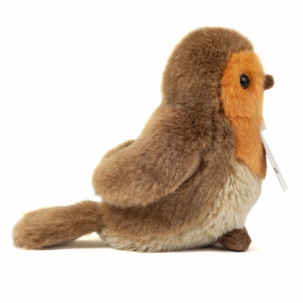 Teddy Hermann Rotkehlchen, Kuscheltier, Stofftier, Plüschtier, Vogel, Waldtier, Plüsch, 15 cm, 941712