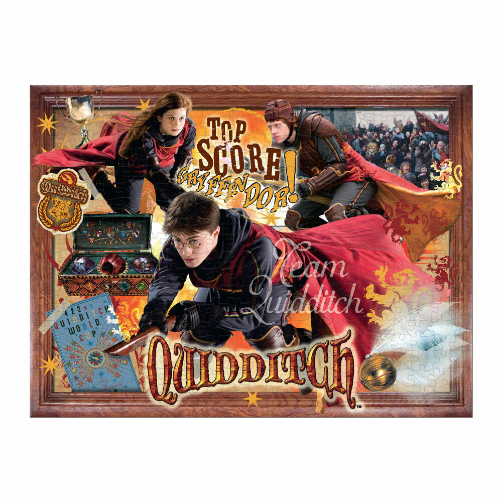 Winning Moves Puzzle Harry Potter Quidditch, Legespiel, Puzzles, Erwachsenenpuzzle, 1000 Teile, 39543