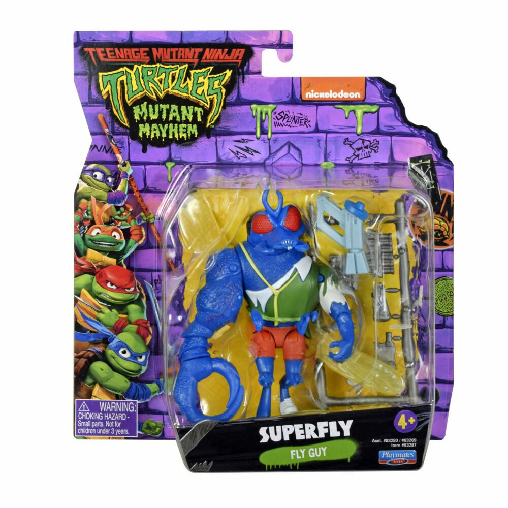 Boti Teenage Mutant Ninja Turtles Superfly Basic Figure, Spielfigur, Actionfigur, Figur, 38740