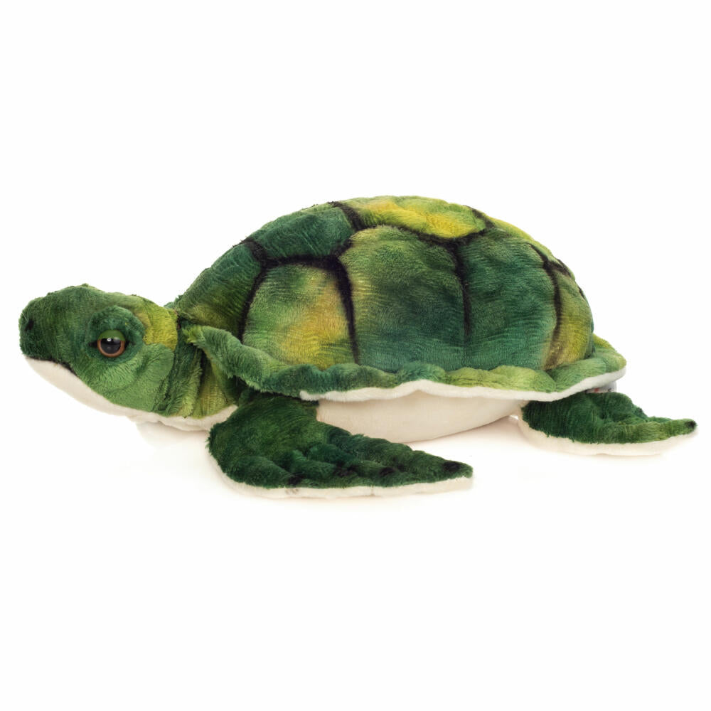 Teddy Hermann Wasserschildkröte, Plüschtier, Meerestier, Plüsch, Grün, 23 cm, 900344