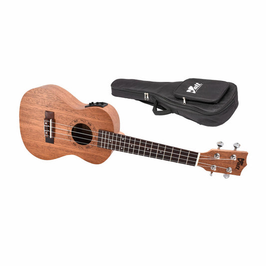 Voggenreiter VOLT Ukulele Valencia Concerto EQ/24, Gitarre, Akustikgitarre, Instrument, ab 10 Jahren, 1271