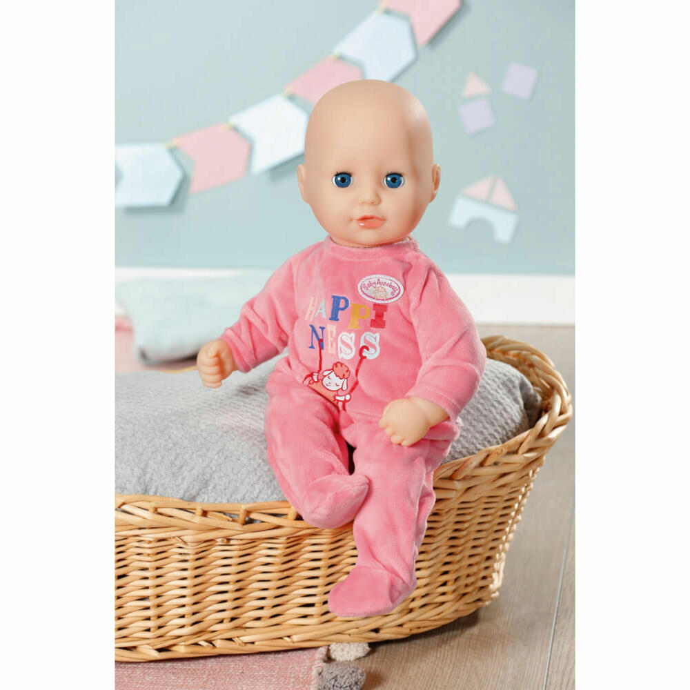 Zapf Creation Baby Annabell Little Strampler Pink, Puppenkleidung, Kleidung Puppe, 36 cm, 706312