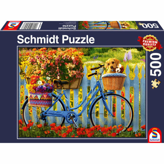 Schmidt Spiele Sonntagsausflug mit guten Freunden, Standard Puzzle, Erwachsenenpuzzle, 500 Teile, 58957