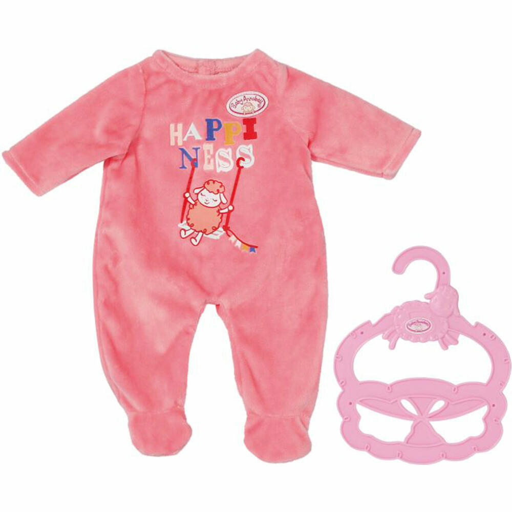 Zapf Creation Baby Annabell Little Strampler Pink, Puppenkleidung, Kleidung Puppe, 36 cm, 706312