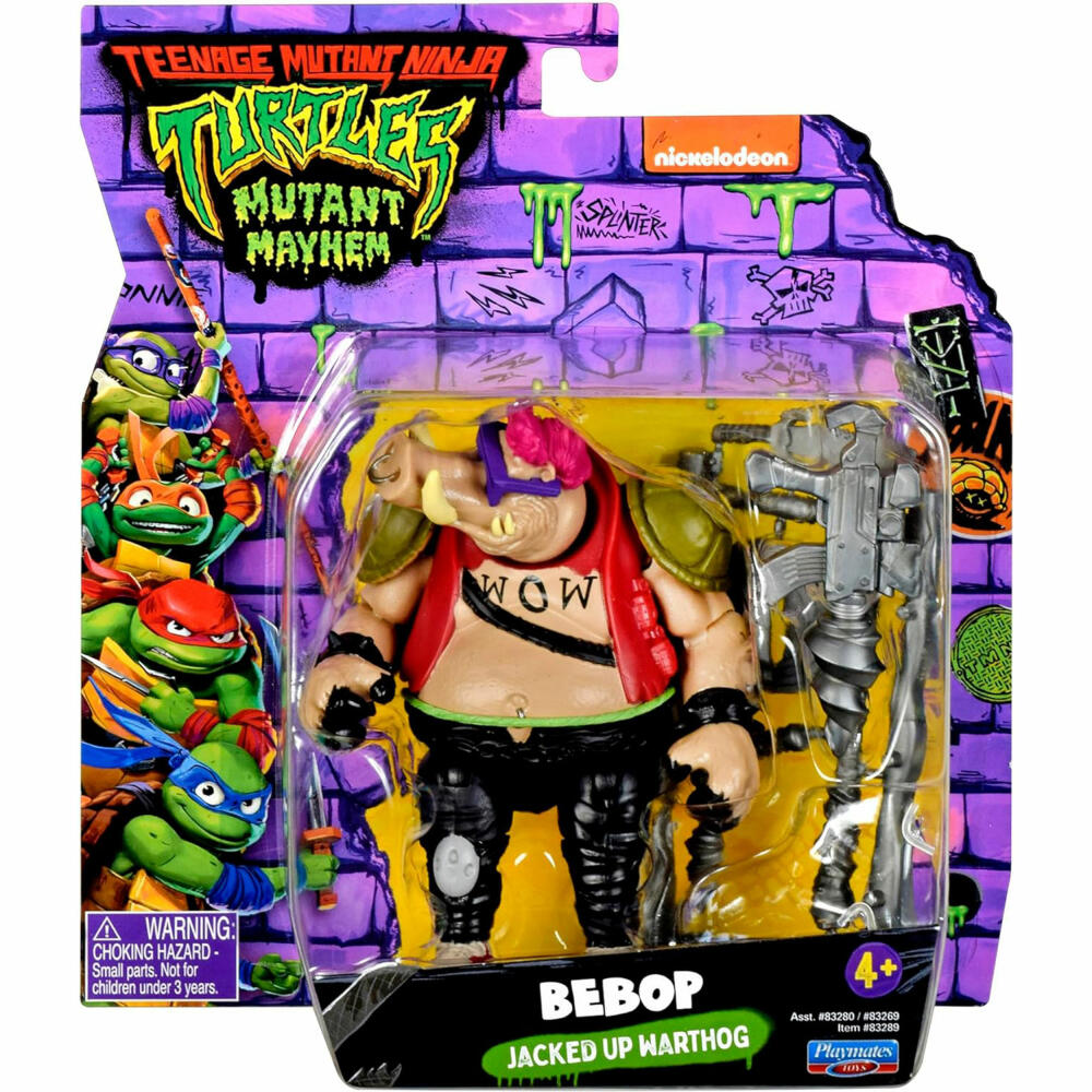 Boti Teenage Mutant Ninja Turtles Bebop Basic Figure, Spielfigur, Actionfigur, Figur, 38742