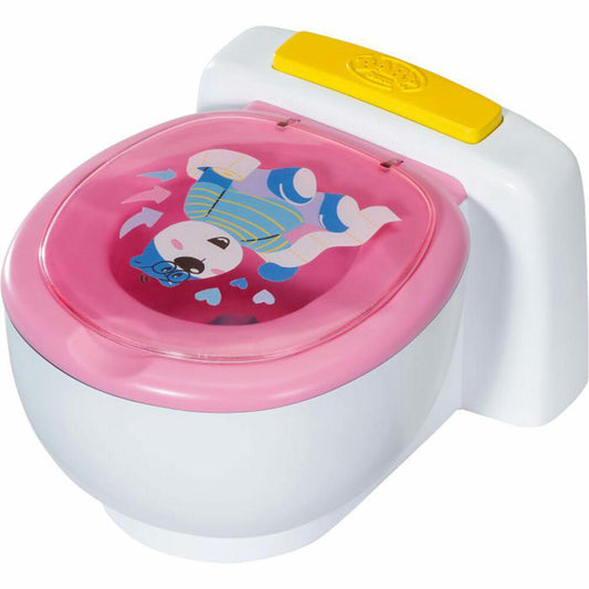 Zapf Creation BABY born Bath Toilette, Puppen Toilette, Töpfchen, Zubehör, 828373