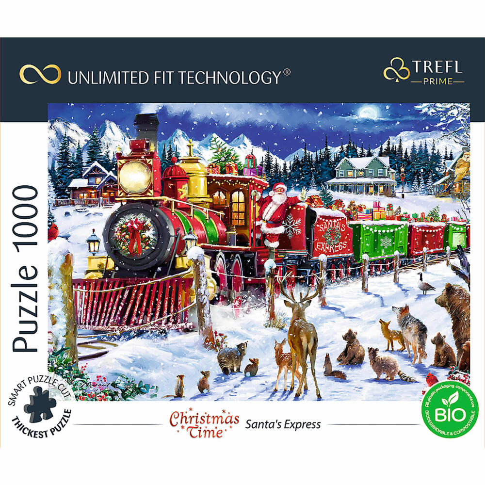 Trefl Puzzle UFT Christmas Time: Santas Express, 1000 Teile, 68.3 x 48 cm, 10755