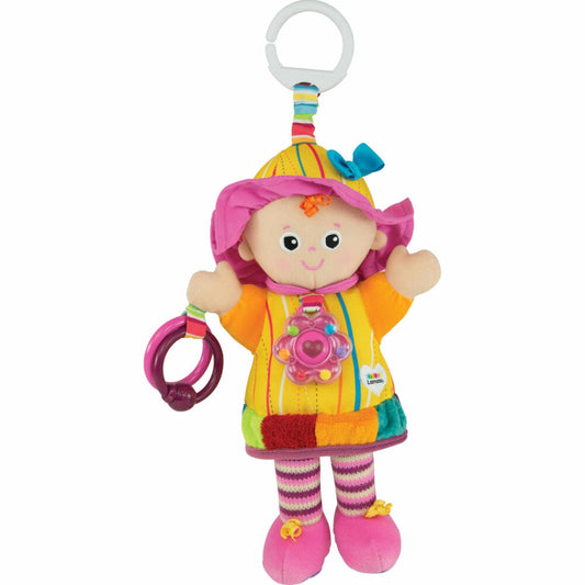 TOMY Lamaze Play & Grow Meine Freundin Emily, Puppe, Kuschelpuppe, Greifspielzeug, Baby, L27026