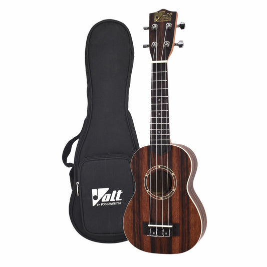 Voggenreiter VOLT Ukulele Zebrano Soprano/21, Gitarre, Akustikgitarre, Instrument, ab 10 Jahren, 1191