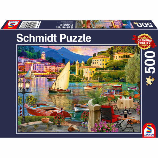 Schmidt Spiele Italenisches Fresko, Standard Puzzle, Erwachsenenpuzzle, 500 Teile, 58977