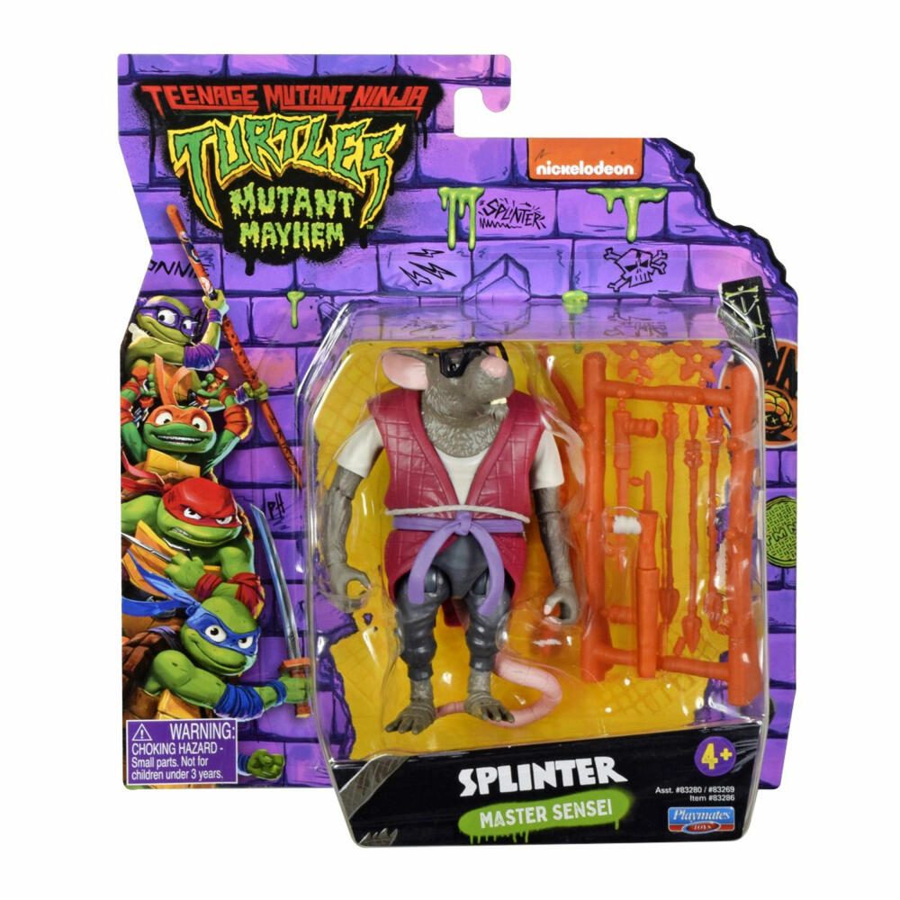 Boti Teenage Mutant Ninja Turtles Splinter Basic Figure, Spielfigur, Actionfigur, Figur, 38741