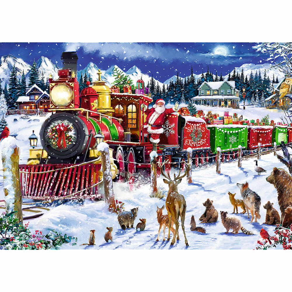 Trefl Puzzle UFT Christmas Time: Santas Express, 1000 Teile, 68.3 x 48 cm, 10755