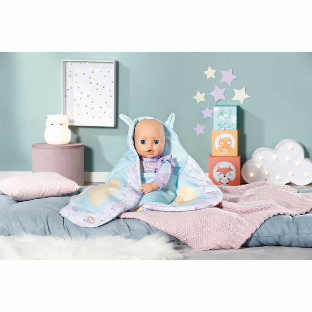 Zapf Creation Baby Annabell Sweet Dreams Pucksack, Puppenzubehör, Puckdecke, Puppen Zubehör, 706886