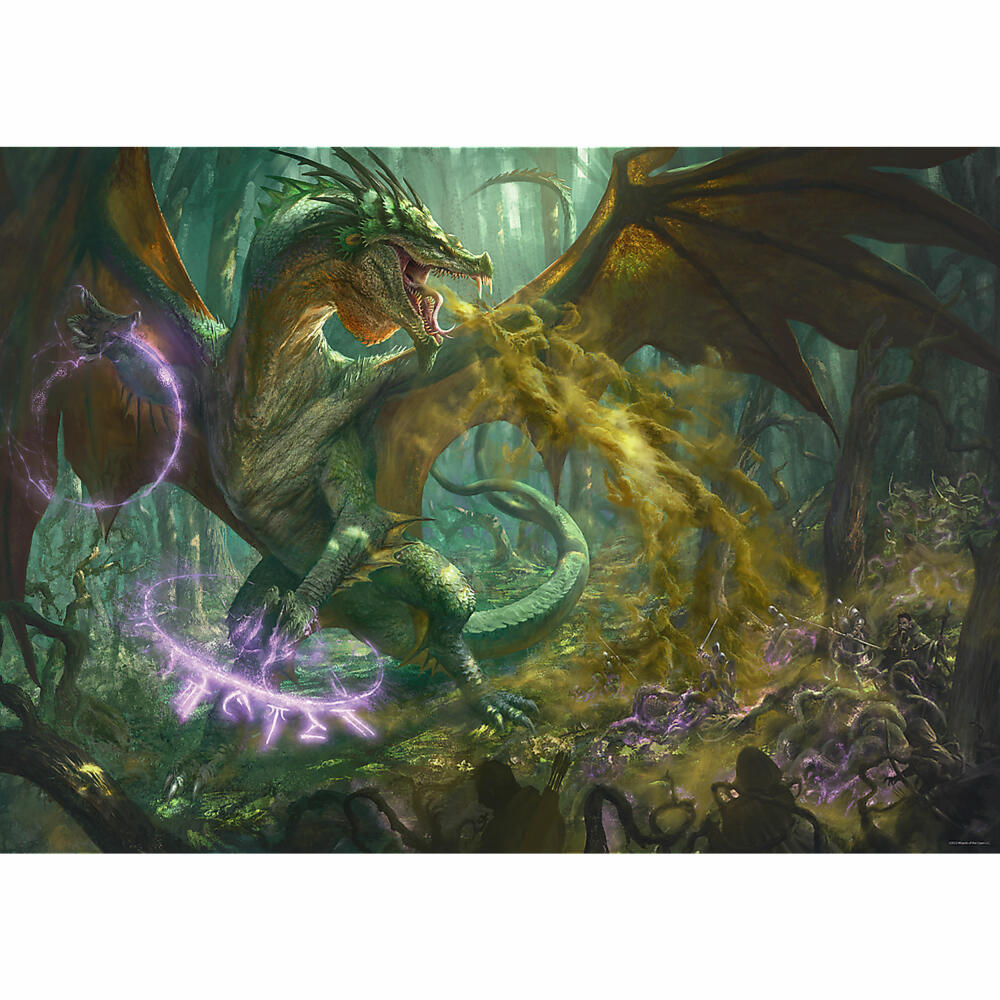 Trefl Puzzle UFT Hasbro Dungeons & Dragons, 1000 Teile, 68.3 x 48 cm, 10758