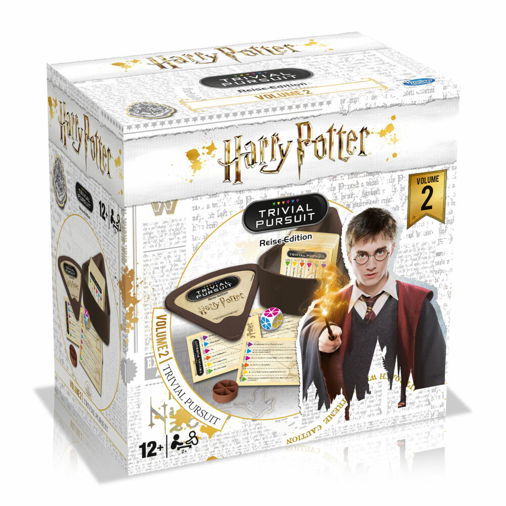 Winning Moves Trivial Pursuit Harry Potter Vol. 2, Kartenspiel, Quizspiel, Gesellschaftsspiel, Wissensspiel, 11880