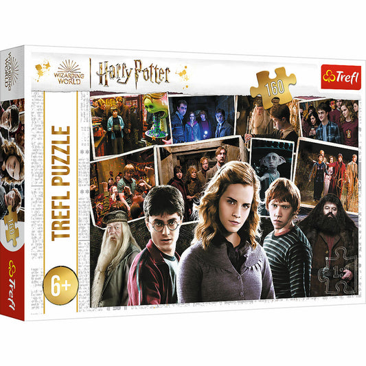 Trefl Puzzle Harry Potter, Kinderpuzzle, 160 Teile, 41 x 27.5 cm, 15418