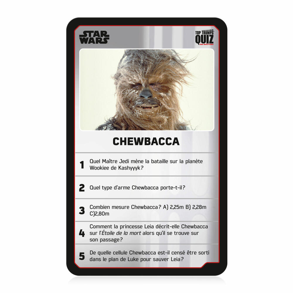 Winning Moves Top Trumps Quiz Star Wars, Quizspiel, Gesellschaftsspiel, Wissensspiel, WM01405-GER-6